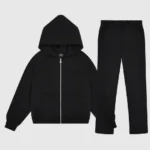 Black Carsicko FTP Stamp Zip-Up Tracksuit