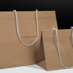 custom paper bags with a logo