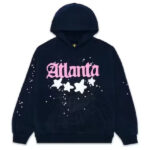 Sp5der Atlanta Hoodie Navy