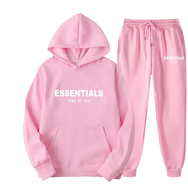 Pink Essentials Hoodie