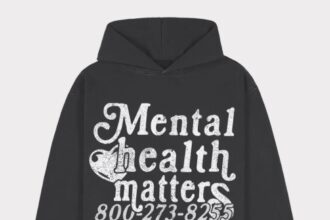 Mental Health Matters Hoodie Black