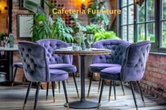 Modern cafeteria furniture comes in a variety of designs, colors, and finishes, allowing you to customize your dining space to match your brand’s identity or theme.