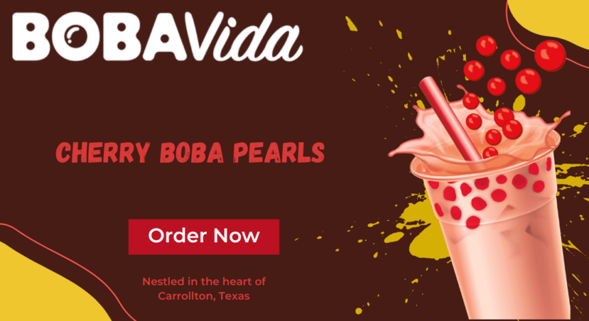 Cherry Boba Pearls