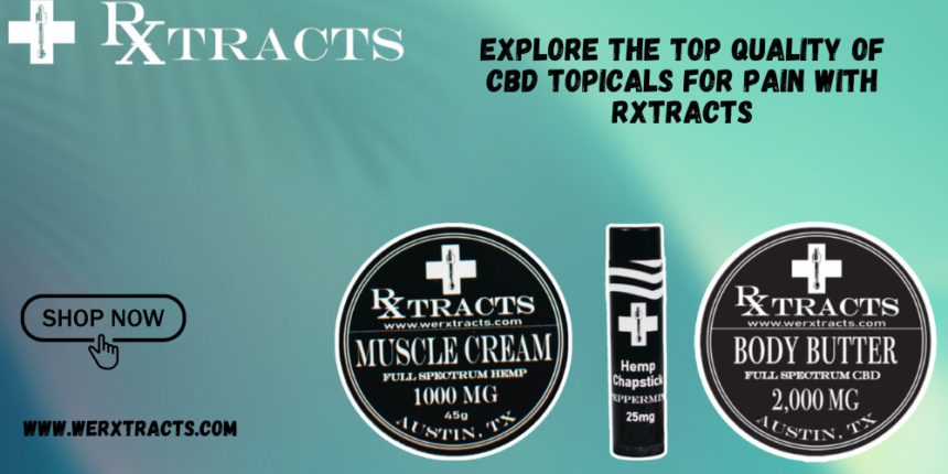 CBD Topicals For Pain