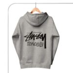 Stussy Honolulu Hoodie Grå: The Ultimate Streetwear Staple